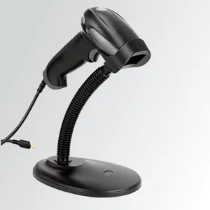 Barcode scanner with stand