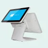 Dual screen touch pos white