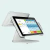Dual touch pos white